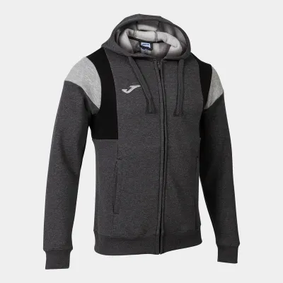 Мужская спортивная кофта Joma CONFORT III ZIP-UP HOODIE серый M 102733.151 M - Robinzon.ua
