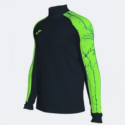 Чоовічий реглан Joma ELITE IX SWEATSHIRT чорний,зелений L 102756.117 L - Robinzon.ua