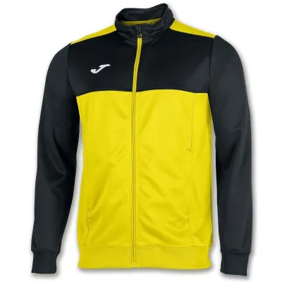 Мужская спортивная кофта Joma JACKET WINNER желтый,черный S 101008.901 S - Robinzon.ua