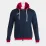 Мужская спортивная кофта Joma CONFORT II ZIP-UP HOODIE синий,красный XL 101963.336 XL - Robinzon.ua