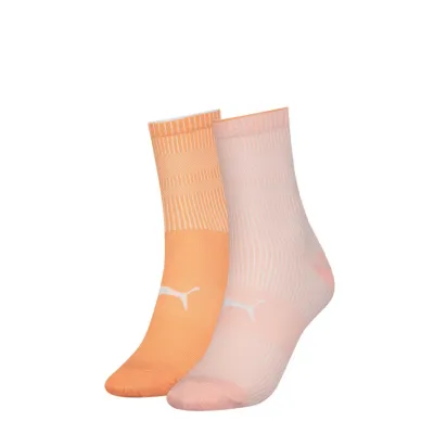 Шкарпетки Puma Women's Classic Socks 2-pack 39-42 light oragne/pink 103003001-010 - Robinzon.ua