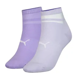 Шкарпетки Puma Women's Short Structure 2-pack 35-38 purple/light purple 103002001-012 - Robinzon.ua