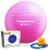 М'яч для фітнесу (фітбол) Power System PS-4018 &Oslash;85 cm PRO Gymball Pink - Robinzon.ua