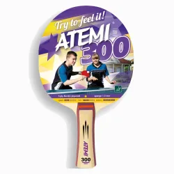 Ракетка для настільного тенісу ATEMI 300 С Конічна* (4740152100376) - Robinzon.ua