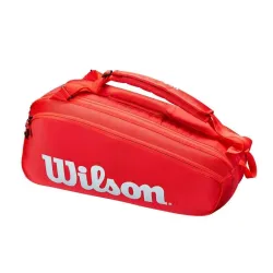 Тенісний чохол Wilson SUPER TOUR TRAVEL BAG Red WR8012201001 - Robinzon.ua