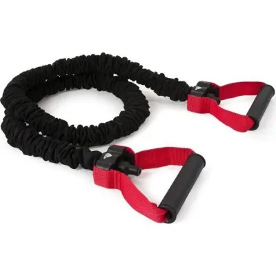 Еспандер трубчастий Adidas Power Tube чорний, червоний Уні 122 см ADTB-10602 - Robinzon.ua