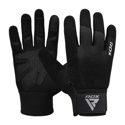 Перчатки для фитнеса RDX W1 Full Finger Plus Black S - Robinzon.ua