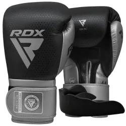 Боксерські рукавиці RDX  MARK PRO SPARRING TRI LIRA 2 SILVER-14 унцій (капа в комплекті) - Robinzon.ua
