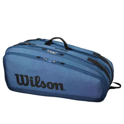 Тенісний чохол Wilson ULTRA 12 PK TOUR RACKET BAG Blue WR8024001001 - Robinzon.ua