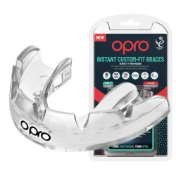 Капа OPRO Instant Single Colour Braces взрослая (вик 11+) Clear (art.102522007) - Robinzon.ua