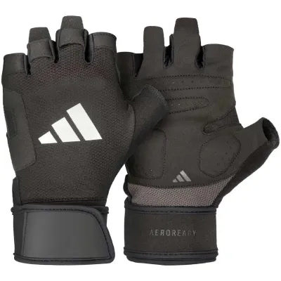 Перчатки для тренинга Adidas Strength Training Gloves черный Уни M ADGB-15040 M - Robinzon.ua