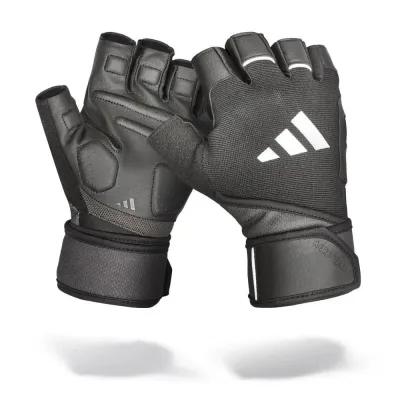 Рукавички для тренінгу Adidas Wrist Wrap Training Gloves чорний Уні M  ADGB-15050 M - Robinzon.ua