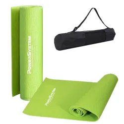 Коврик для йоги и фитнеса Power System PS-4014 PVC Fitness-Yoga Mat Green (173x61x0.6) Коврик для йоги и фитнеса Power System PS-4014 PVC Fitness-Yoga Mat Green (173x61x0.6) - Robinzon.ua