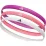 Повязки на голову Adidas Hairbands 3pk Розовый, Фиолетовый, Белый One Size (ADAC-16198) - Robinzon.ua
