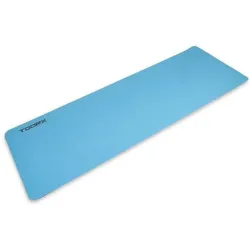 Килимок спортивний Toorx Yoga Professional TPE для йоги та фітнесу Блакитний Чорний 183 х 60 х 0,6 см (931141) - Robinzon.ua