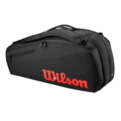 Чохол Wilson CLASH V3 6PK RACQUET BAG Чорний 74 x 25,4 x 33 см (WR8038101001) - Robinzon.ua