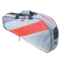 Тенісний чохол HEAD ELITE 3R PRO GROR Сірий/Помаранчевий (283-652) - Robinzon.ua