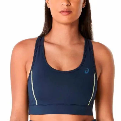 Женский спортивный топ Asics MATCH BRA Темно-синий L (2042A362-400 L) - Robinzon.ua